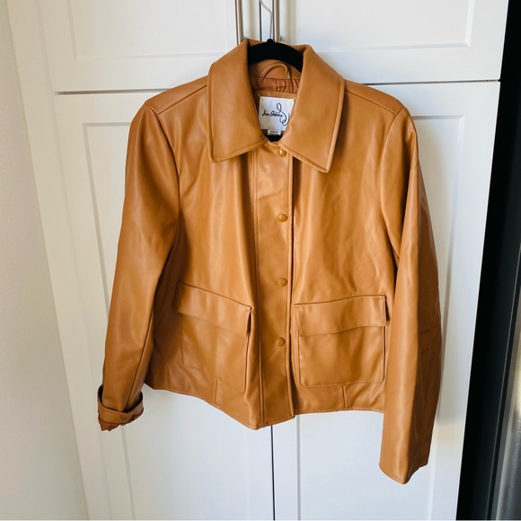 Sam Edelman Jackets & Blazers - Sam Edelman Tan brown  jacket size medium XL buttons coat new